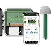AI Smart Sprinkler Controller, 8-Zone WiFi Irrigation Controller for Indoor &amp; Outdoor Use, DIY Garden &amp; Lawn Watering Kit, App-Based Auto Watering