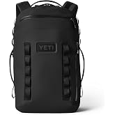 YETI Cayo Backpack 35L, Weather Resistant All-Day Utility Pack, Black