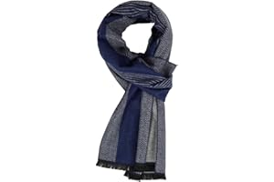 NTLWKR Mens Scarf Winter Fashion Classic Formal Scarf Long Soft Warm Scarves for Men