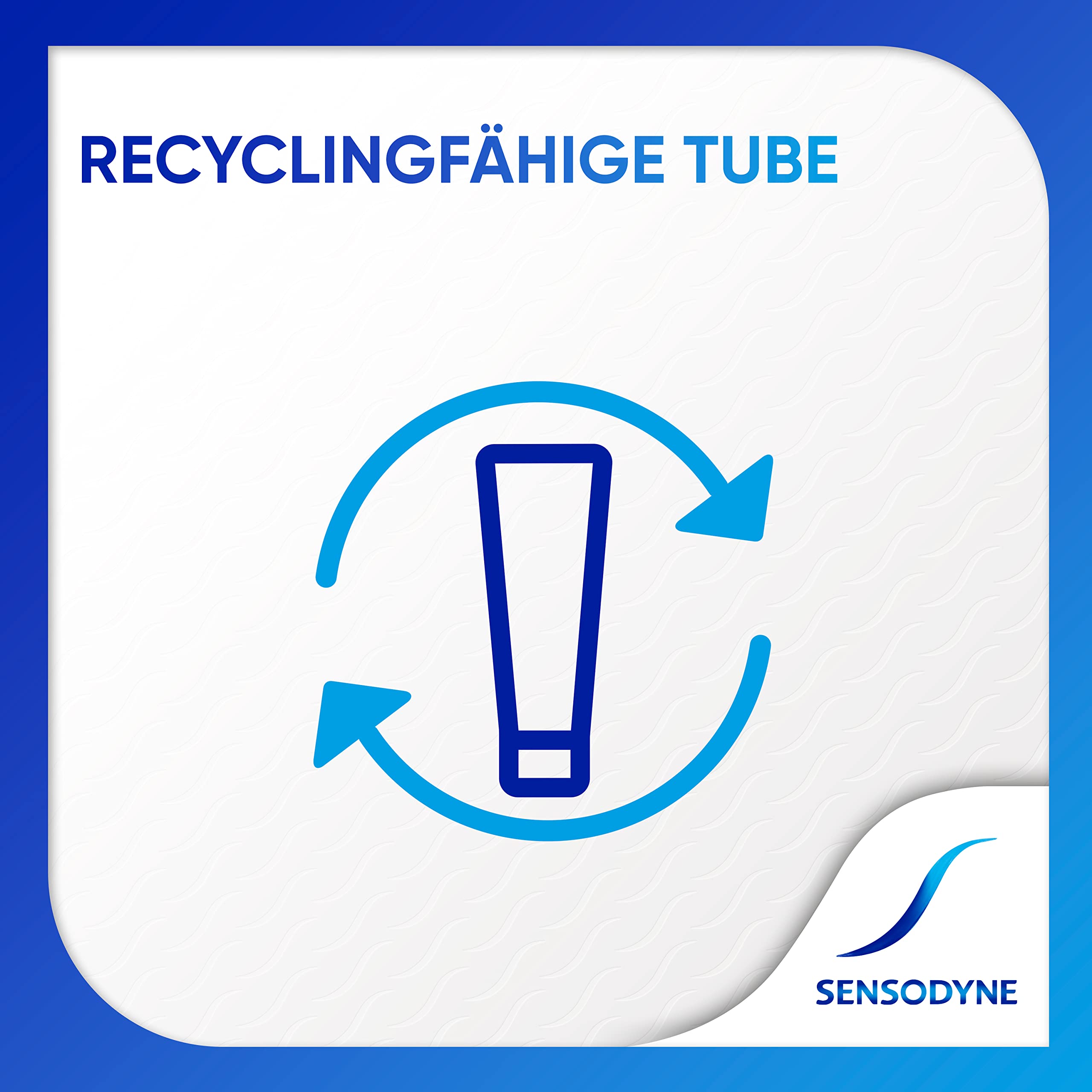 Sensodyne Sensitiv Extra Frisch Zahnpasta, 75ml, tägliche Zahncreme zum Schutz vor Karies, bei schmerzempfindlichen Zähnen 7