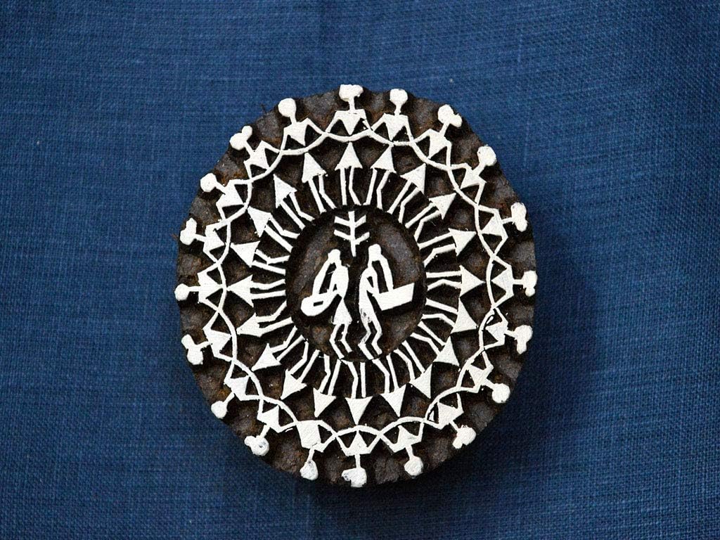 wooden stamping blocks