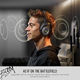 EKSA E900 Wired Gaming Headset 50mm Driver Detachable Mic 3D Audio Sliver view 3