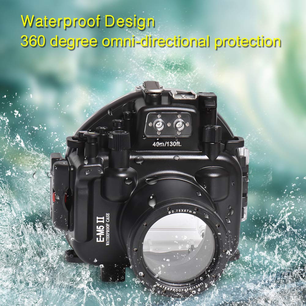 Sea Frogs For Olympus Em5 Ii 12 50mm Lens Waterproof Underwater Camera Housing Case