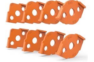 HXLPAY Radius Jig Router Templates Corner Radius Routing Templates,ABS+CNC high Hardness Processing Glue,Routing Rounded Corn