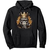 Silverback Gorilla King Pullover Hoodie
