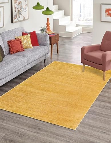 Unique Loom Finsbury Collection Area Rug - Kate (9' x 12' Rectangle, Yellow) - Amazon deal for $215.68