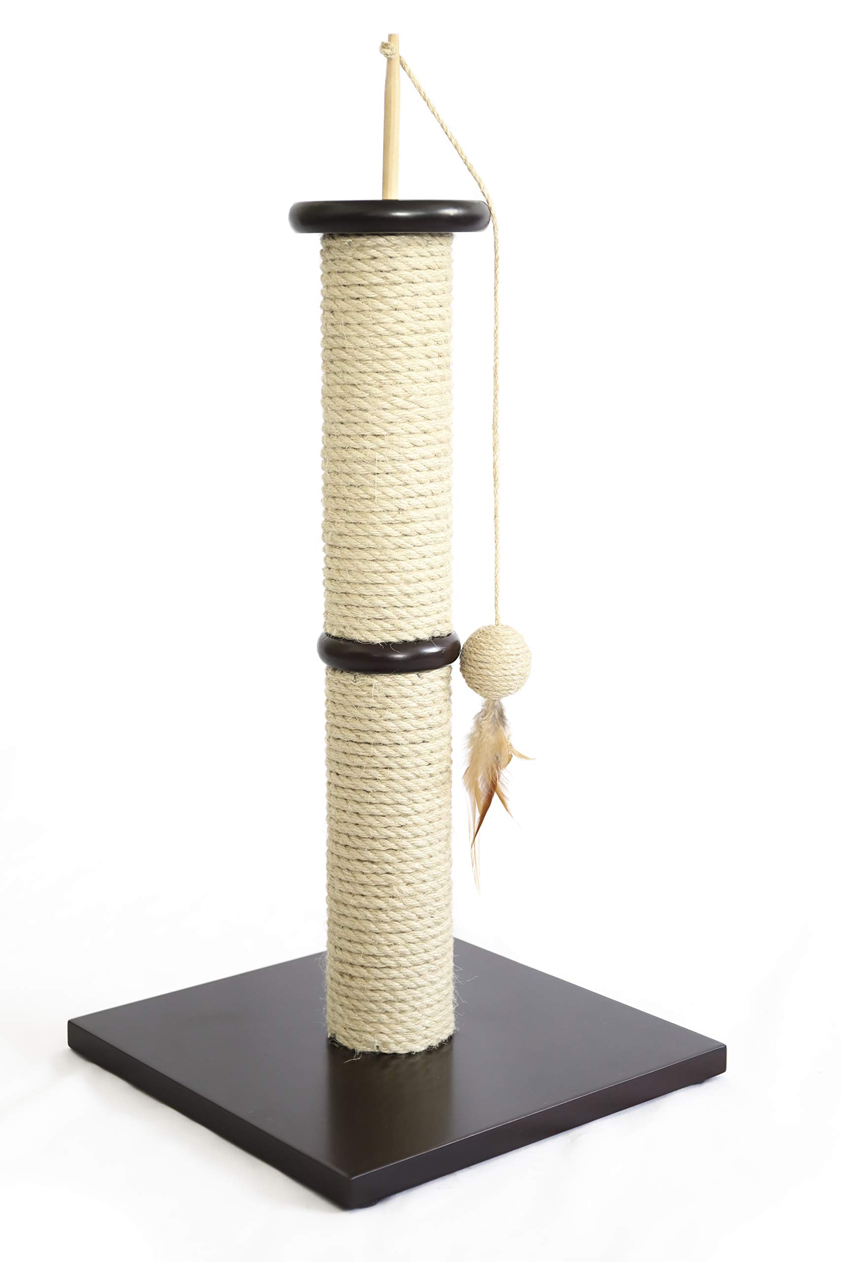 Amazon Basics Cat Scratching Post with Toy The Cat Site