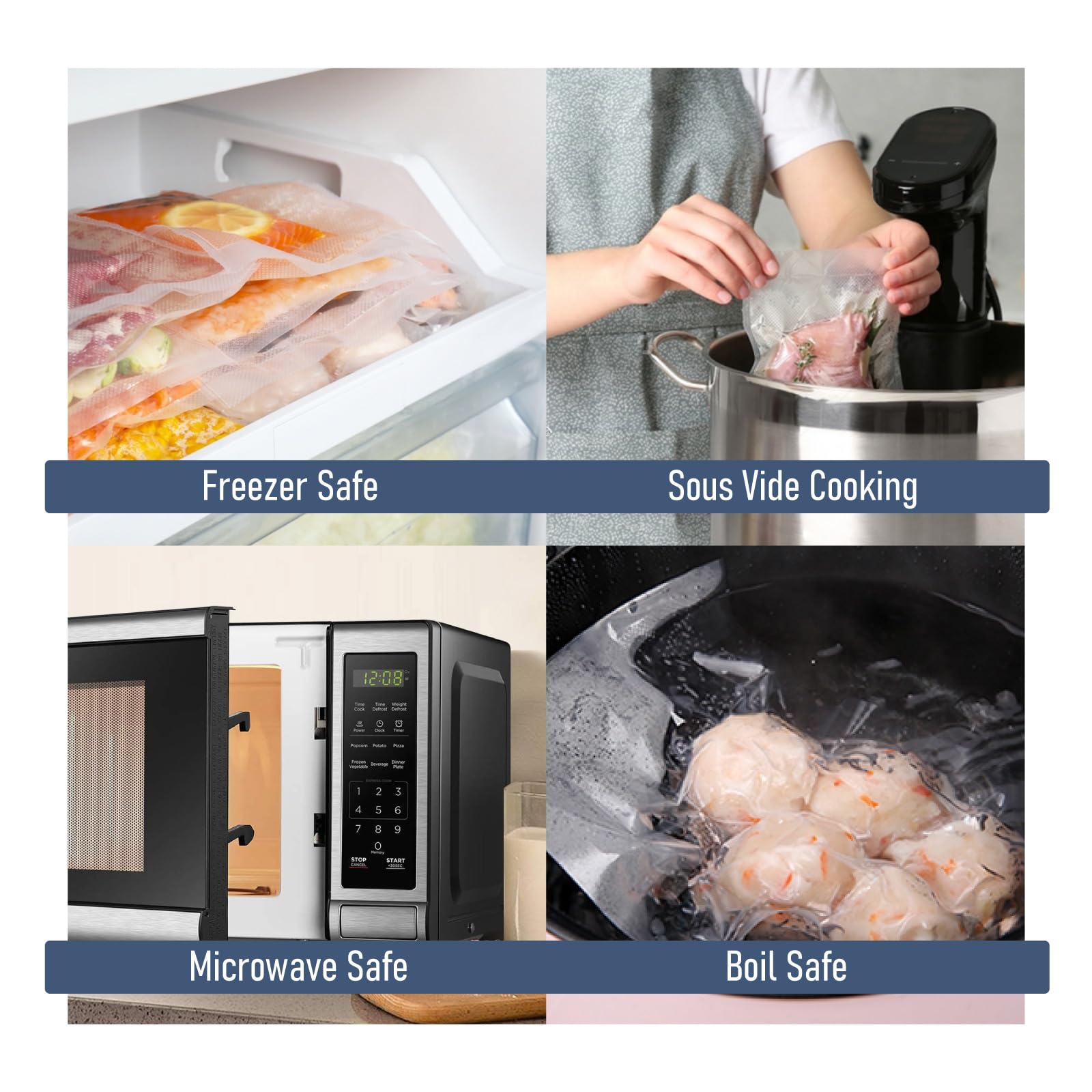 Bbaoo Vacuum Sealer Bags, 11