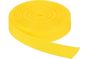 Rebower Nylon Webbing Strap, 10 Yards x 1 Inch Polypropylene Webbing Lightweight Strapping Backpack Band for DIY Gear Repair 