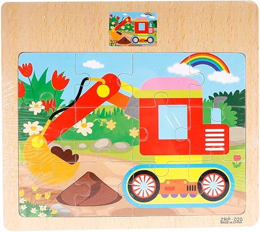 rompecabezas de 12 piezas para niños