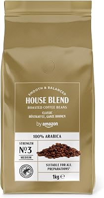 Café En Grano Natural, Puro arabica, tueste medio, 1kg - certificados por Rainforest Alliance