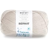 Bernat Baby Sport Acrylic Yarn for Crocheting Soft, Baby Taupe, 1-Pack | #3 Light Yarn, 100% Acrylic, Soft Baby Yarn for Blankets, Clothes, Crochet, Knitting &amp; Crafts, 1256yds, 350g/12.3oz per skein