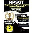 RPSGT exam study guide, 350 practice questions and 2 Practice tests for Registered Polysomnographic Technologist exam
