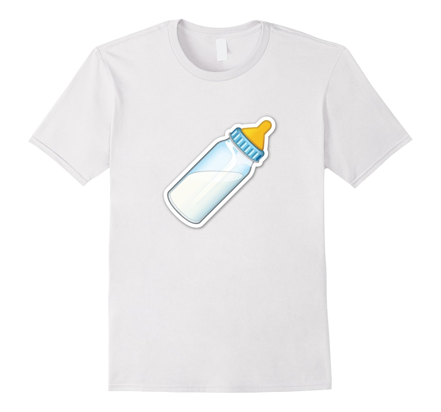 Baby Bottle Emoji TShirt Newborn Formula Pacifier Bib CribArt