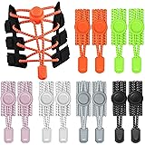 Lacci Elastici No Tie Homar - In Silicone Impermeabile Per Bambini E Adulti, Multicolore