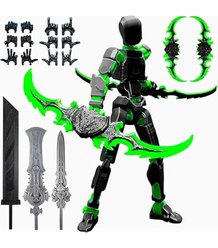 Amazon.com: altuco T13 Action Figure Set,Titan 13 Action Figure