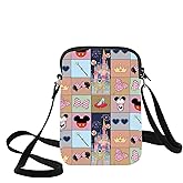 KEYCHIN Enchanted Kingdom Crossbody Bag Mouse Snacks Gifts Meet Me At My Happy Place Shoulder Bag Magical Castle Park Merch