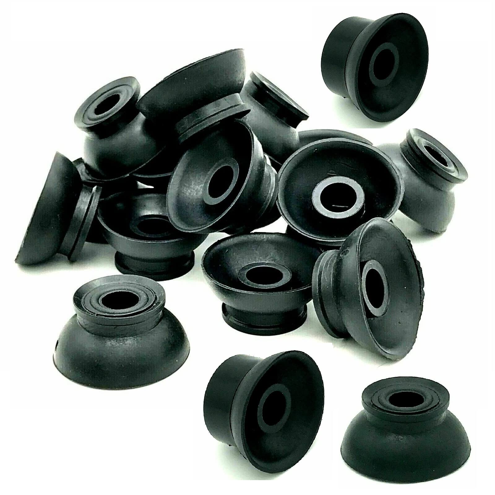 TERF® M8 x 28mm Black Flexible PVC Roofing Sealing Washer Corrugated Sheet Sela Washer M8 x 28mm For Weatherproof Sealing Protecting - Pack of 20