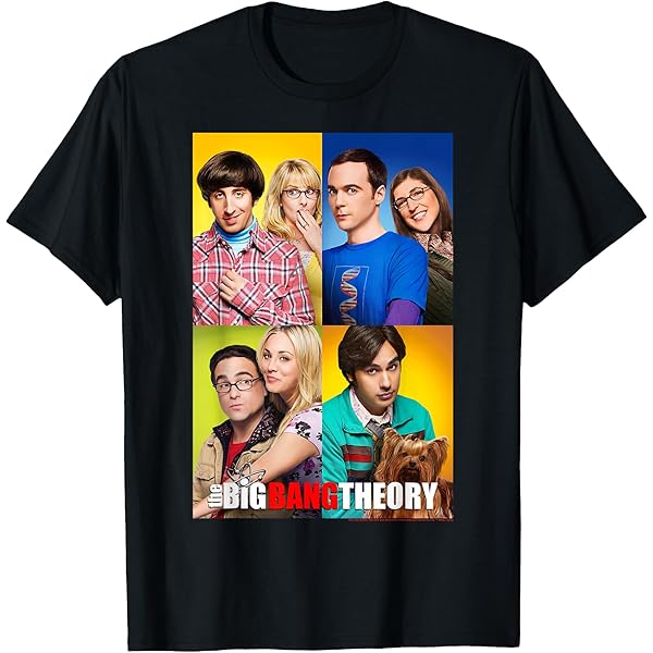 The Big Bang Theory Maglietta Donna Con Licenza Ufficiale