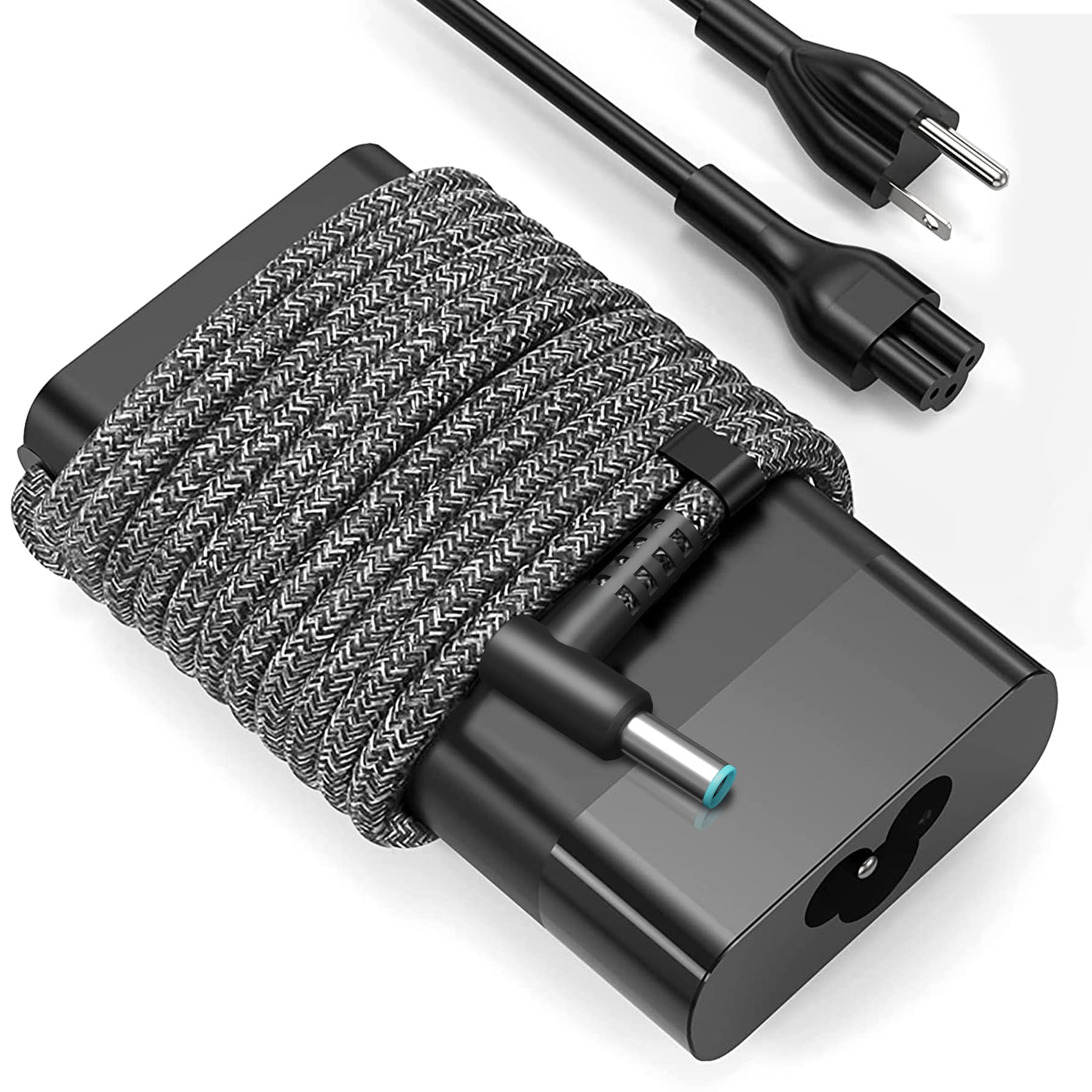 Photo 1 of WZXHU Slim 65W Laptop Charger Compatible with HP Probook 450 650 640 G5 G4 G6 G7, EliteBook 840 850 G3 G4 G5 G8 G9, Pavilion Envy Spectre x360, Notebook 15 Blue Tip Power Cord AC Adapter