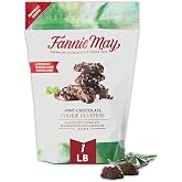 Fannie May Milk Chocolate Candy, Mint Cookie Clusters, 2 Bags, 16 oz Each | Fannie May chocolates with mint chocolate cookie clusters, a chocolate mint candy bag is a shareable snack