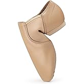 Stelle Jazz Shoes for Women Men Leather Upper Slip-on Dance Shoes Unisex