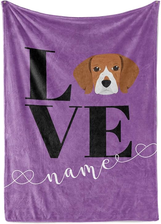 puppy blanket with mom's scent