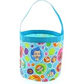 Bubble Guppies Boys Girls Collapsible Nylon Gift Basket Bucket Tote Bag