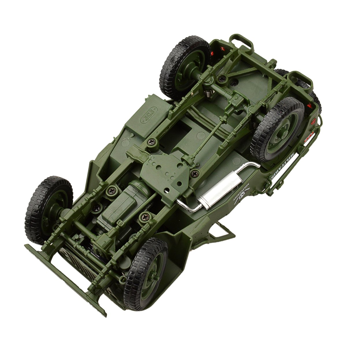 toys games vehicles trains remote control u mesta willys wwii tactical jeep 1 18 camouflage die cast military us army vehicle model car army green uni tankers dk