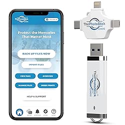 ThePhotoStick® Omni 32GB + Protective Case