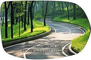 Passenger Side Mirror Replacement for Honda CRV 2017 2018 2019 2020 2021 2022 - Right Side Mirror Glass, Rear View Mirrors Gl