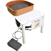 Speedball Clay Boss Pottery Wheel with 0.5 hp Motor, 14-Inch Wheel Head, 100 lb Capacity