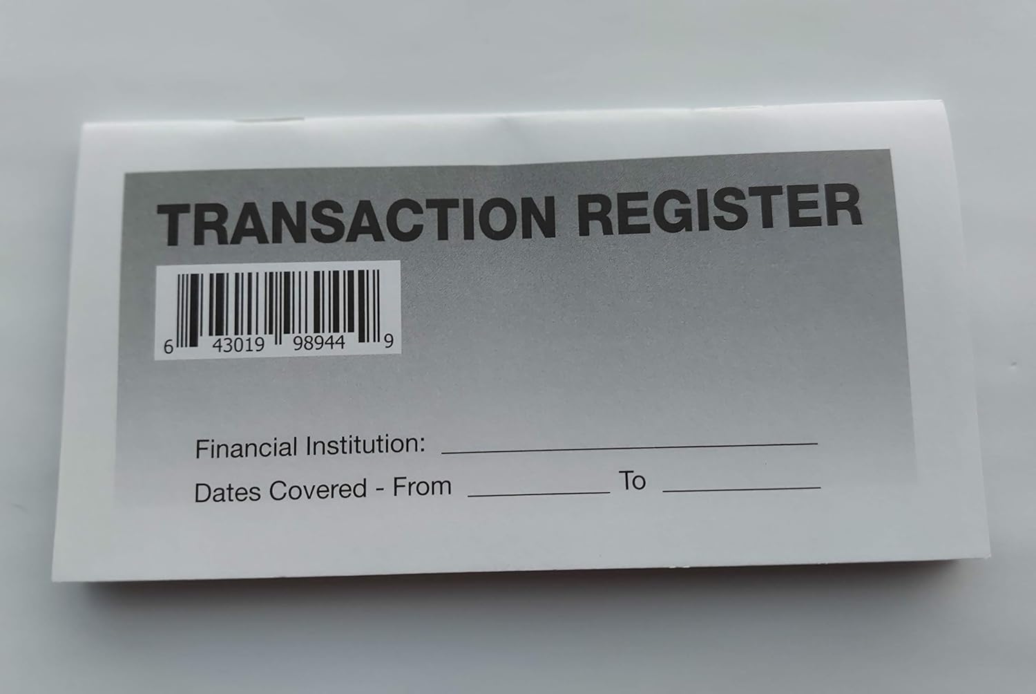5 - Checkbook Registers - 2021-22-23 Calendar Transactions Checking Book Bank : Office Products