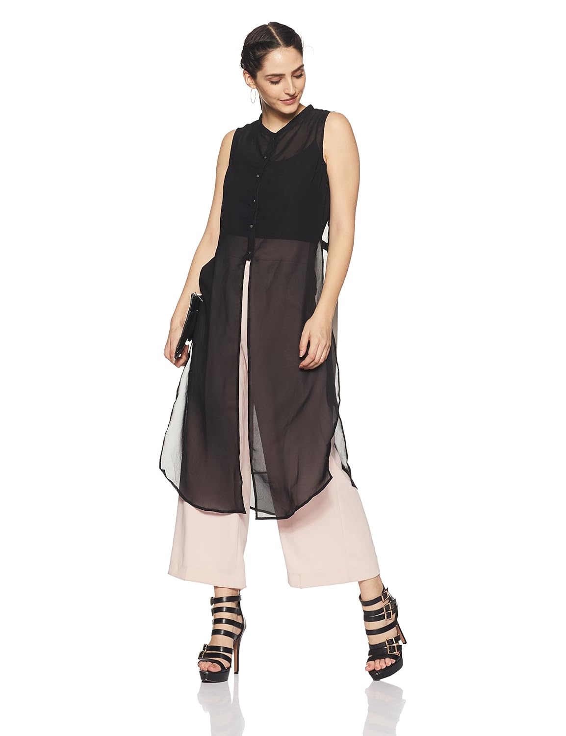 w for woman crepe gilets