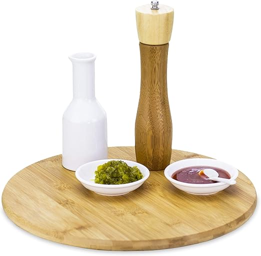 Amazon Com Tb Home 14 Bamboo Lazy Susan Lazy Susan Kitchen