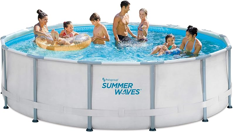 14ft Elite Frame Pool with Filter Pump 