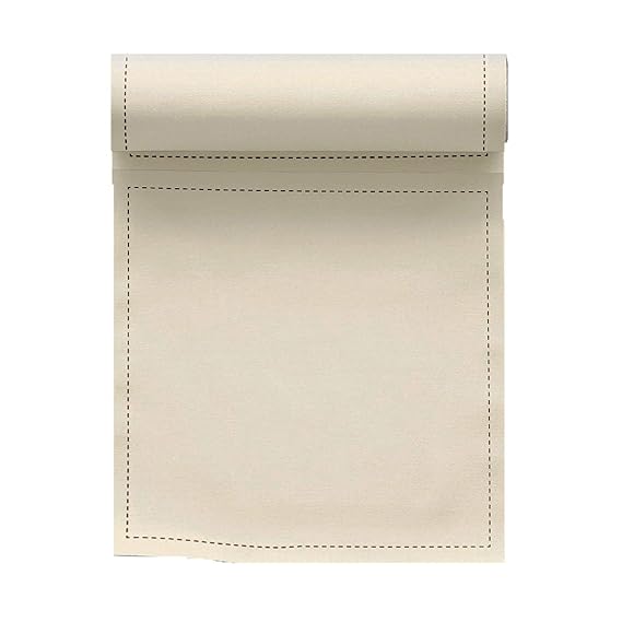 MYdrap 20 Units Per Roll Luncheon Napkins, Linen, White, 9 x 12 x 16 cm
