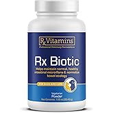 Rx Vitamins Rx Biotic - Probiotic Powder for Dogs and Cats - Cat Digestive Support & Probiotic for Dogs Gut Health - Dog Probiotics for Digestive Health - 1.25oz