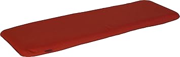 Angerer Bankauflage Design uni, terracotta, 120 x 40 x 6 cm, 714/079