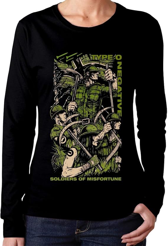 Type O Negative Classic Women's Long Sleeve Round Neck Tee