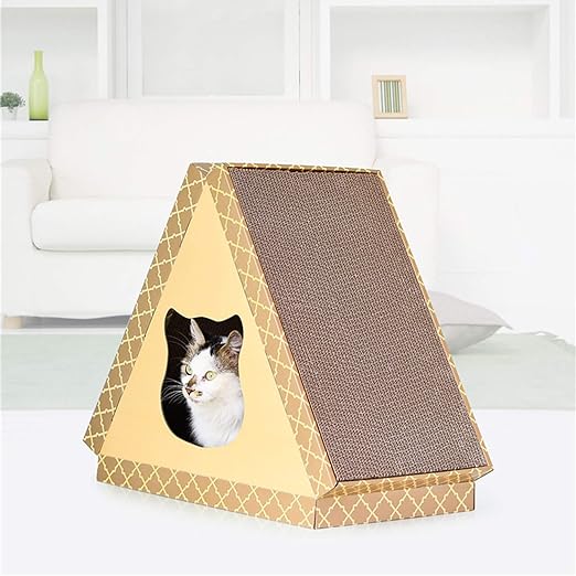 Lovepet Cat Furniture Four Seasons Triangle Flat Cat House Cat
