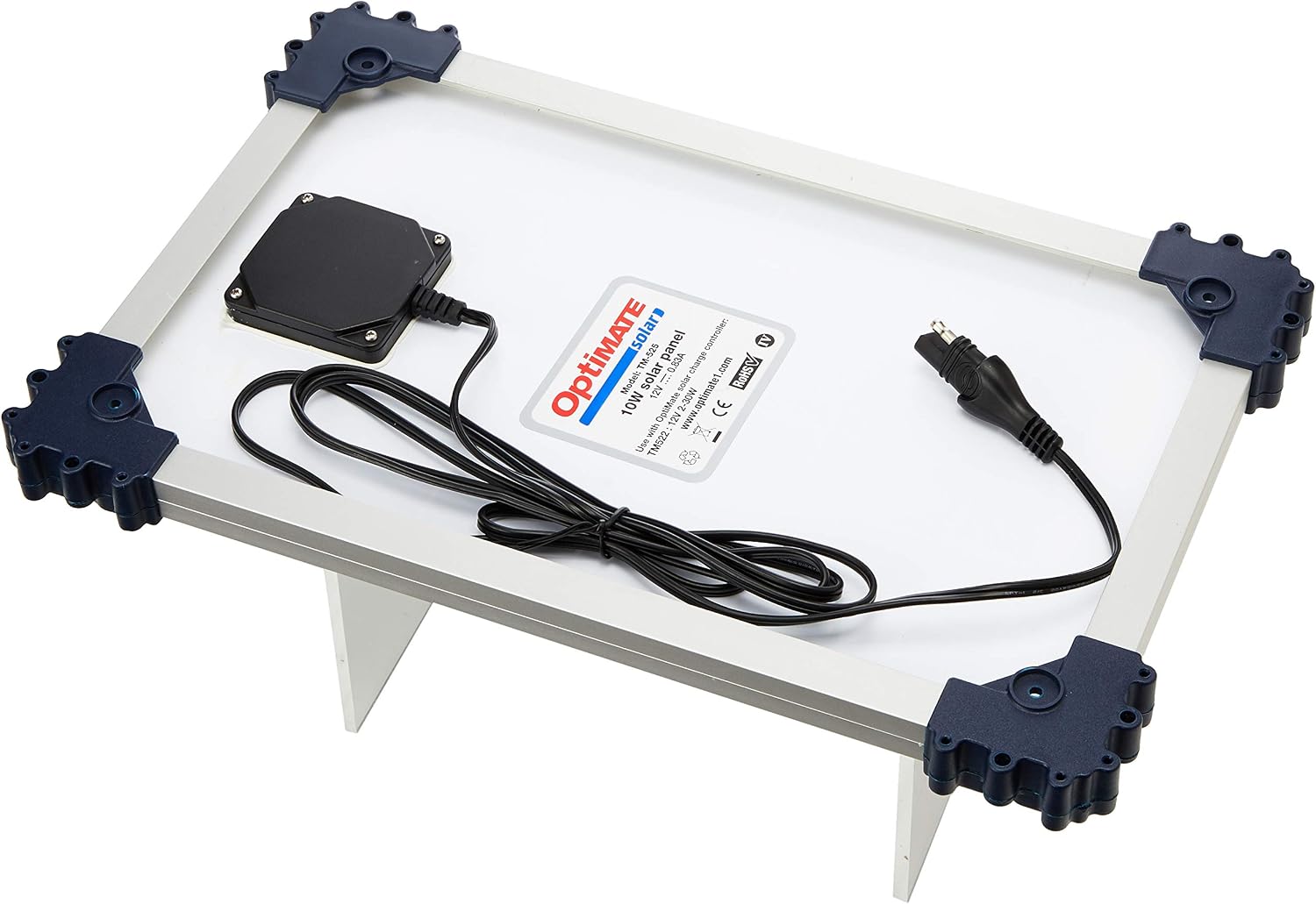Optimate Solar Duo 10W 0.8A 12V Automatic Battery Charger Optimiser Maintainer with Solar Panel, Gray, Solar KIT 10W - Image 3
