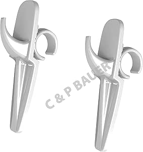 Ganchos universales para toalleros electricos de baño - color ...