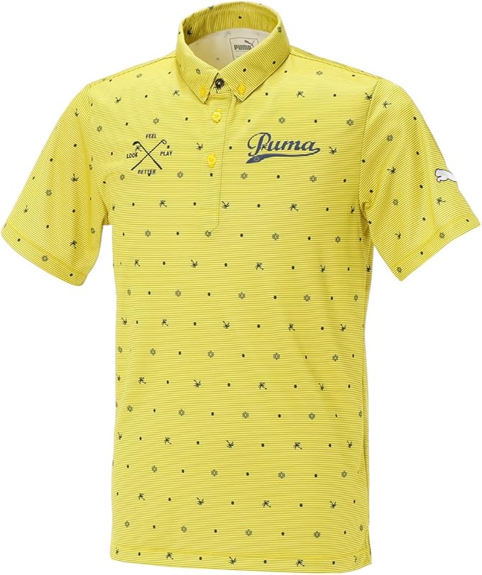 Amazon プーマゴルフ Puma Golf ゴルフウェア 半袖 ポロシャツ メンズ 03 ブレイジング イエロー Xl シャツ 通販 Amazon プーマゴルフ Puma Golf ゴルフウェア 半袖 ポロシャツ メンズ 03 ブレイジング イエロー Xl シャツ 通販