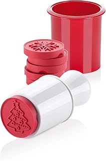 Tescoma Keks-Stempel mit Ausstecher, Plätzchenform mit verschiedenen Motiven