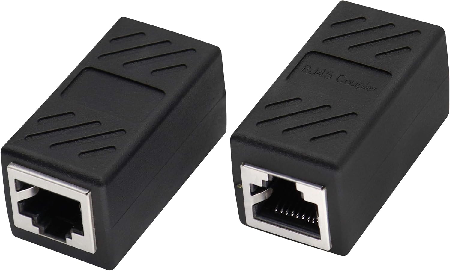 AAOTOKK RJ45 Coupler, in Line Network RJ45 Female to Female Ethernet Extension Adapter