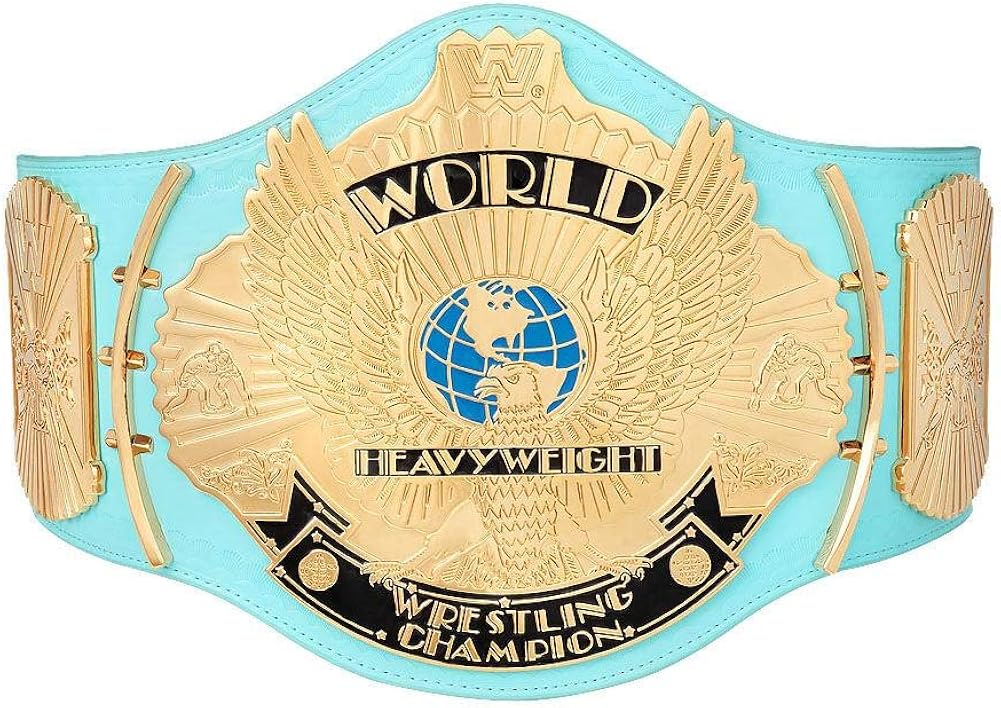 WWE Replica Blue Winged Eagle Championship Title Belt Amazon.co.uk