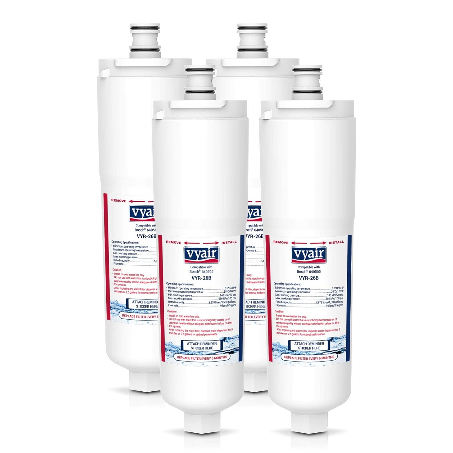 Vyair vyr-26b agua filtro para frigorífico Bosch 640565 ...