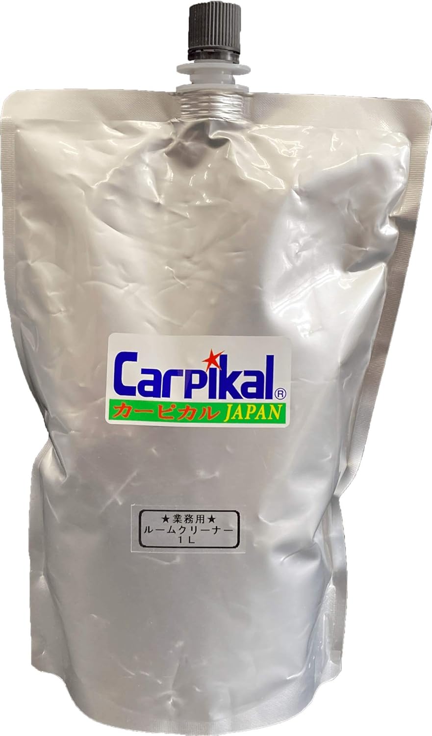 Amazon カーピカル 業務用 ルームクリーナー 布製品の汚れ染み取り タバコのヤニ落とし 1l 詰め替え用パック 車内用洗剤 車 バイク