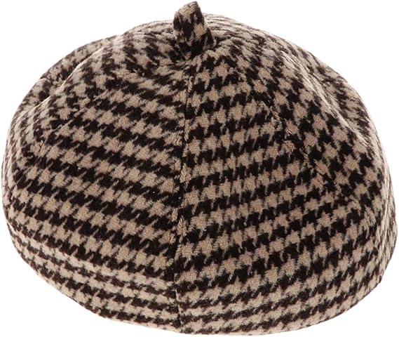 Amazon Co Jp 子供用ベレー帽 子供キャップ ベビー帽 秋冬 フェルトベレー帽 1 5歳の赤ちゃんに適し 褐色 服 ファッション小物